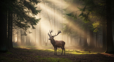 Wild Animals in Natural Habitat â€“ Wildlife Photography Collection in Forest, Savannah, Snow...