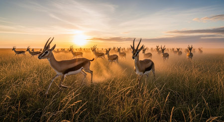 Wild Animals in Natural Habitat â€“ Wildlife Photography Collection in Forest, Savannah, Snow...