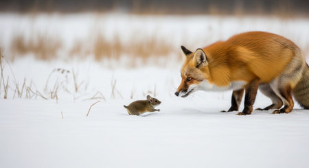 Wild Animals in Natural Habitat â€“ Wildlife Photography Collection in Forest, Savannah, Snow...