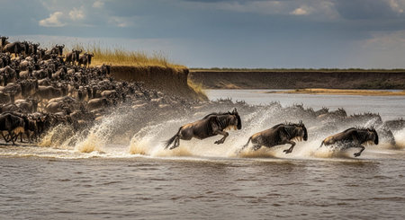 Wild Animals in Natural Habitat â€“ Wildlife Photography Collection in Forest, Savannah, Snow...
