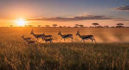 Wild Animals in Natural Habitat â€“ Wildlife Photography Collection in Forest, Savannah, Snow...