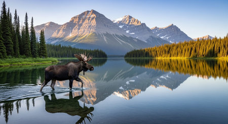 Wild Animals in Natural Habitat â€“ Wildlife Photography Collection in Forest, Savannah, Snow...