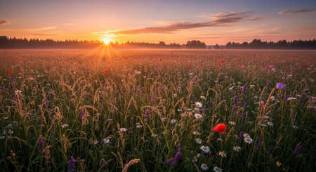 Beautiful Nature Landscapes and Floral Background Collection.