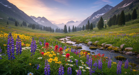 Beautiful Nature Landscapes and Floral Background Collection.