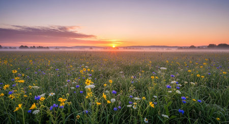 Beautiful Nature Landscapes and Floral Background Collection.