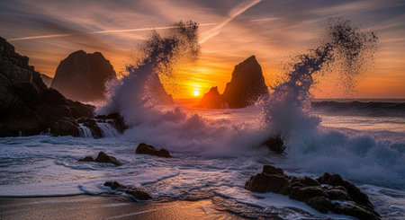 Beautiful Nature Landscapes and Floral Background Collection.