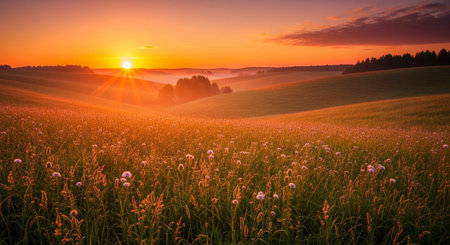 Beautiful Nature Landscapes and Floral Background Collection.