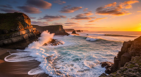 Beautiful Nature Landscapes and Floral Background Collection.