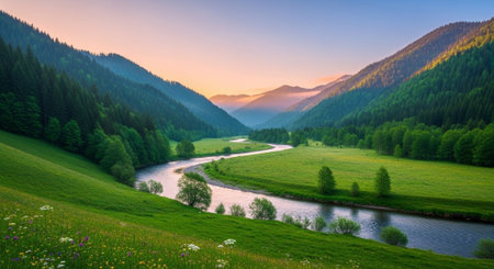 Beautiful Nature Landscapes and Floral Background Collection.の写真素材