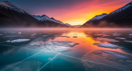 Beautiful Nature Landscapes and Floral Background Collection.