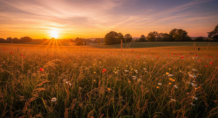 Beautiful Nature Landscapes and Floral Background Collection.