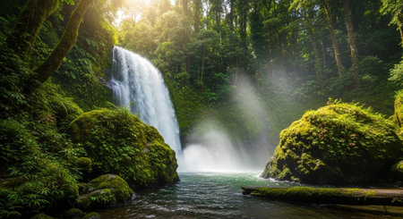 Beautiful Nature Landscapes and Floral Background Collection.