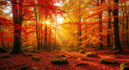 Beautiful Nature Landscapes and Floral Background Collection.