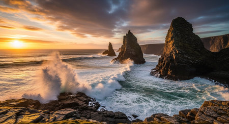 Beautiful Nature Landscapes and Floral Background Collection.の写真素材