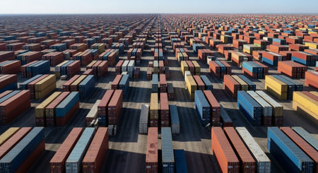 Modern Corporate Business Interior and Technology Environment.の写真素材