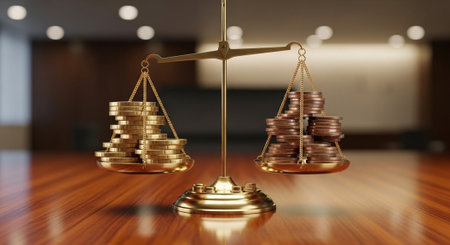 Modern Corporate Business Interior and Technology Environment.の写真素材