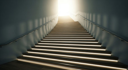 Modern Corporate Business Interior and Technology Environment.の写真素材