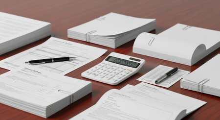 Modern Corporate Business Interior and Technology Environment.
