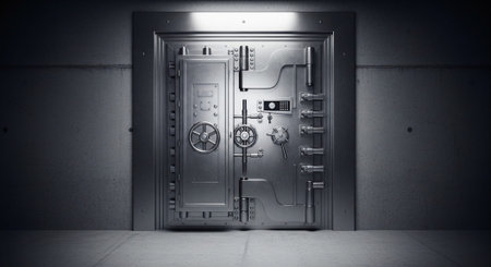 Modern Corporate Business Interior and Technology Environment.の写真素材