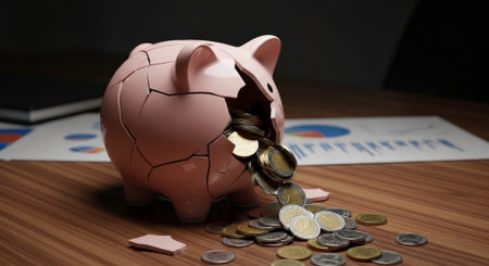 Modern Corporate Business Interior and Technology Environment.の写真素材