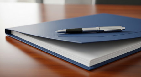 Modern Corporate Business Interior and Technology Environment.の写真素材