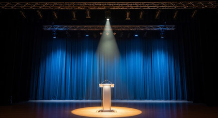 Modern Corporate Business Interior and Technology Environment.の写真素材