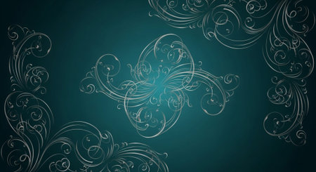 Elegant Decorative Background and Artistic Design Elements Collection.