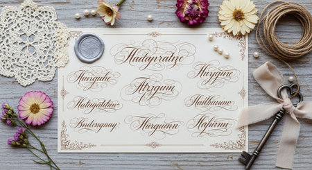 Elegant Decorative Background and Artistic Design Elements Collection.の写真素材