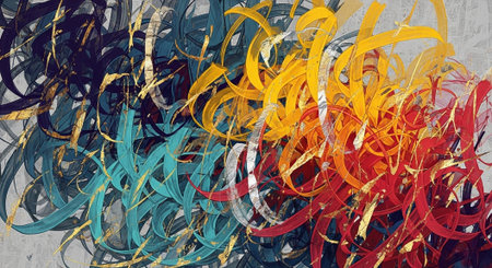Elegant Decorative Background and Artistic Design Elements Collection.