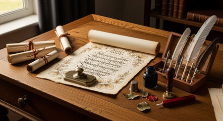 Elegant Decorative Background and Artistic Design Elements Collection.の写真素材