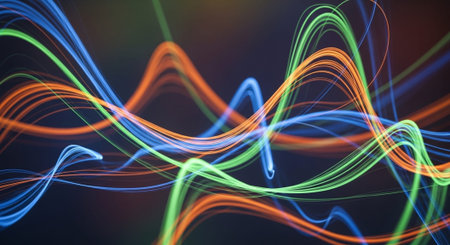Futuristic Digital Technology Network and Artificial Intelligence Data Communication Background.