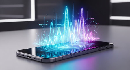 Futuristic Digital Technology Network and Artificial Intelligence Data Communication Background.