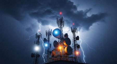 Futuristic Digital Technology Network and Artificial Intelligence Data Communication Background.の写真素材