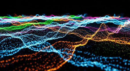 Futuristic Digital Technology Network and Artificial Intelligence Data Communication Background.