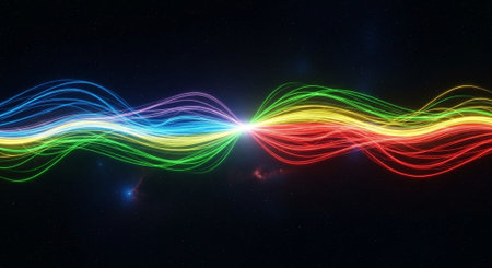 Futuristic Digital Technology Network and Artificial Intelligence Data Communication Background.