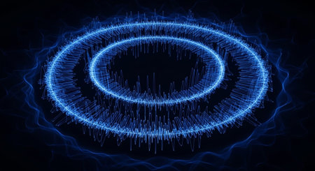 Futuristic Digital Technology Network and Artificial Intelligence Data Communication Background.