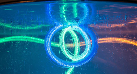 Futuristic Digital Technology Network and Artificial Intelligence Data Communication Background.