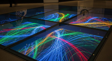 Futuristic Digital Technology Network and Artificial Intelligence Data Communication Background.