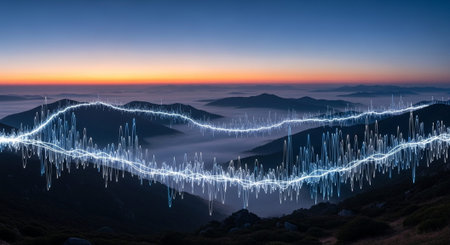 Futuristic Digital Technology Network and Artificial Intelligence Data Communication Background.