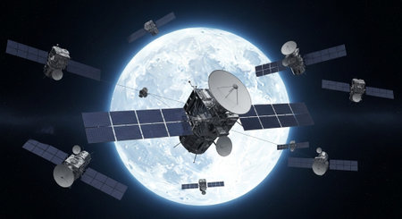 Futuristic Digital Technology Network and Artificial Intelligence Data Communication Background.