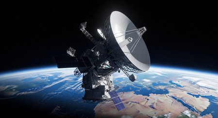 Futuristic Digital Technology Network and Artificial Intelligence Data Communication Background.