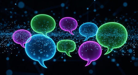 Futuristic Digital Technology Network and Artificial Intelligence Data Communication Background.
