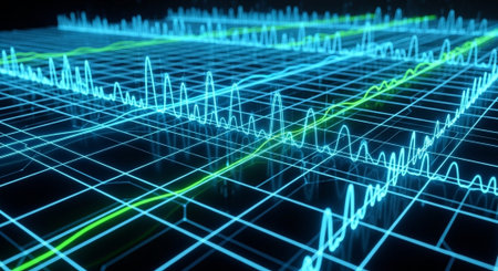 Futuristic Digital Technology Network and Artificial Intelligence Data Communication Background.