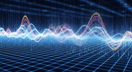 Futuristic Digital Technology Network and Artificial Intelligence Data Communication Background.
