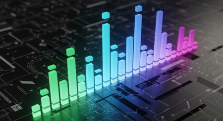 Futuristic Digital Technology Network and Artificial Intelligence Data Communication Background.