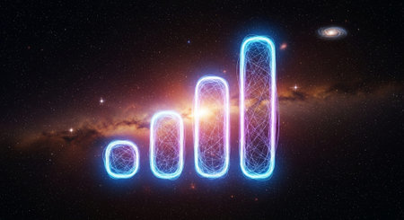 Futuristic Digital Technology Network and Artificial Intelligence Data Communication Background.