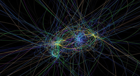 Futuristic Digital Technology Network and Artificial Intelligence Data Communication Background.