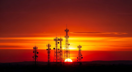 Futuristic Digital Technology Network and Artificial Intelligence Data Communication Background.