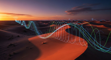 Futuristic Digital Technology Network and Artificial Intelligence Data Communication Background.の写真素材