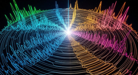 Futuristic Digital Technology Network and Artificial Intelligence Data Communication Background.